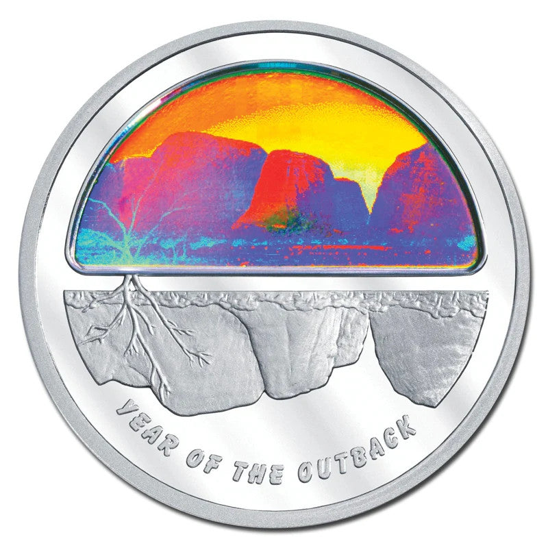 2002 Year of Outback $5 Finale Silver Proof Coin