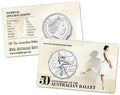 2012 50th Anniversary of Australian Ballet - 50 Cent coin in card