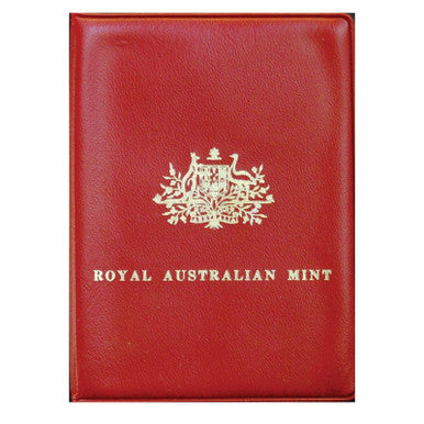 1981 Uncirculated Mint Set - Red Wallet