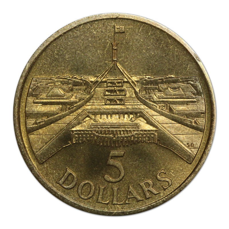 1988 Australian $5 Commonwealth Bank Commemorative Coin UNC