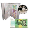 1988 Australian Bicentenary coin and banknote album