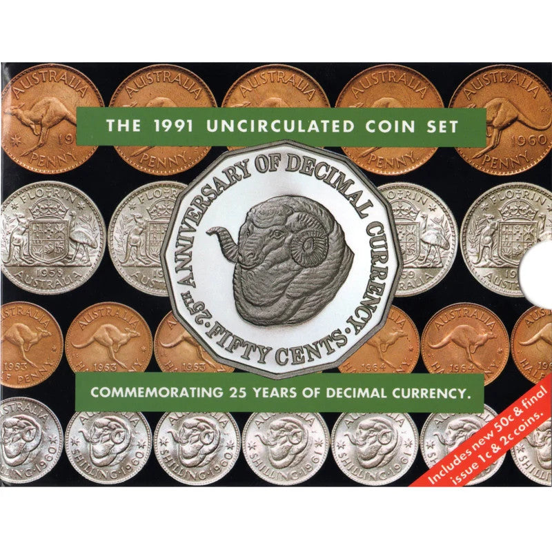 1991 Uncirculated Mint Set
