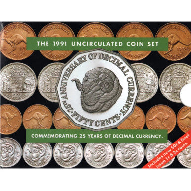 1991 Uncirculated Mint Set