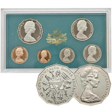1982 Commonwealth Games Proof Set