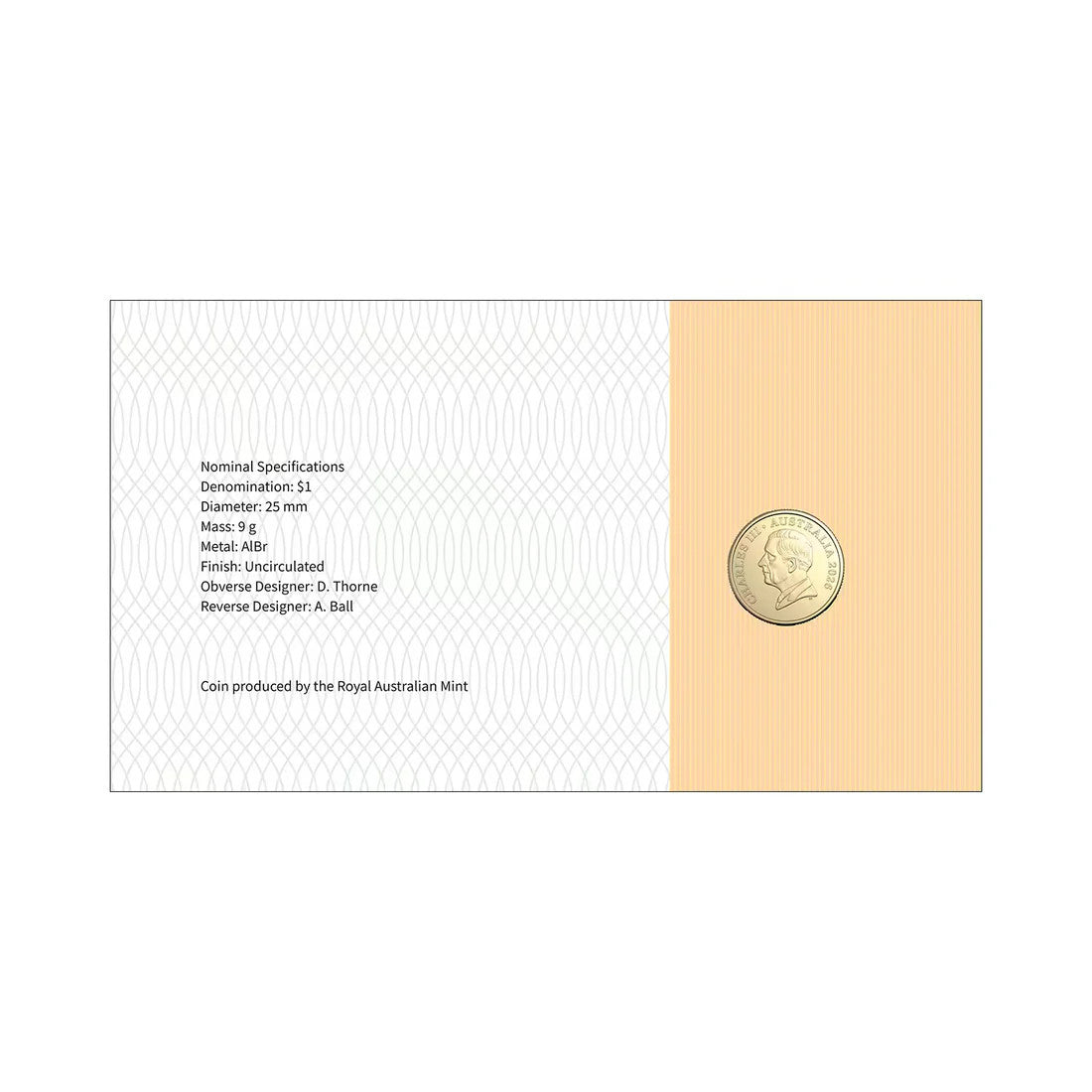 2026 60th Anniversary of Decimal Currency $1 PNC