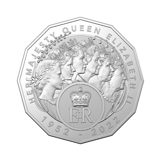 2023 Elizabeth Regina – Commemoration 50c Uncirculated Coin