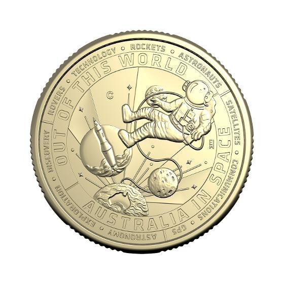 Out of this World Aust in Space Postal Numismatic Cover (PNC) RAM