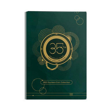 35th Anniversary of the Two Dollar Coin 2023 $2 Fourteen-Coin Set