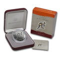 2001 Silver 1 Dollar Proof Coin Kangaroo Aboriginal Dreaming
