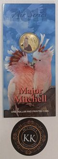 2011 $1 Air Series - Major Mitchell Uncirculated Coin on Card
