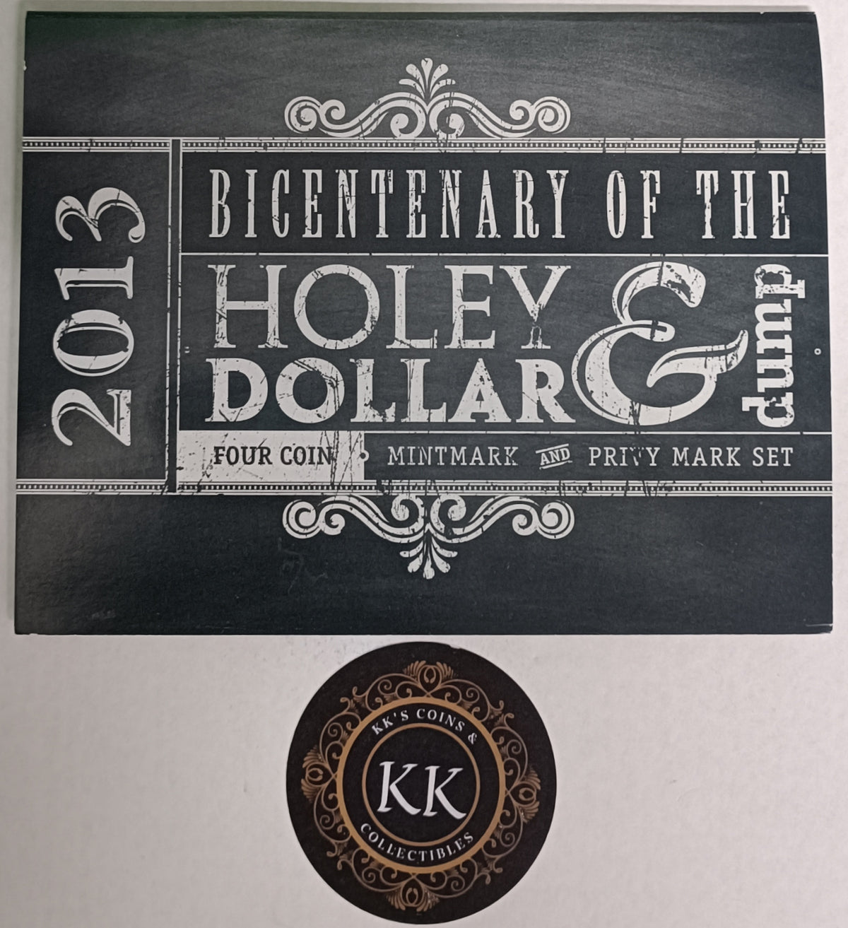 2013 Bicentenary of Holey Dollar & Dump 4x Coin Mintmark Set CBMS