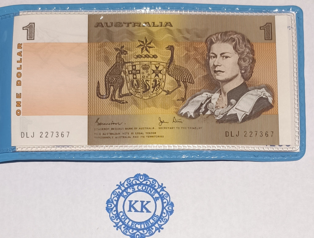 1984 First $1 Coin & Last $1 Banknote Folder #4233