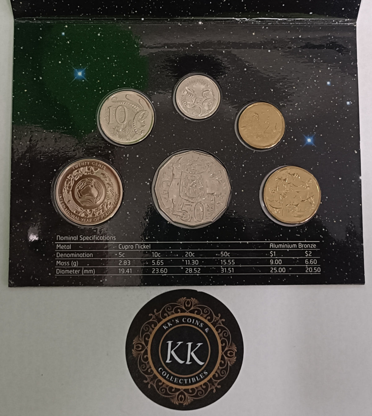2008 Uncirculated Mint 6 Coin Set - International Year of Planet Earth