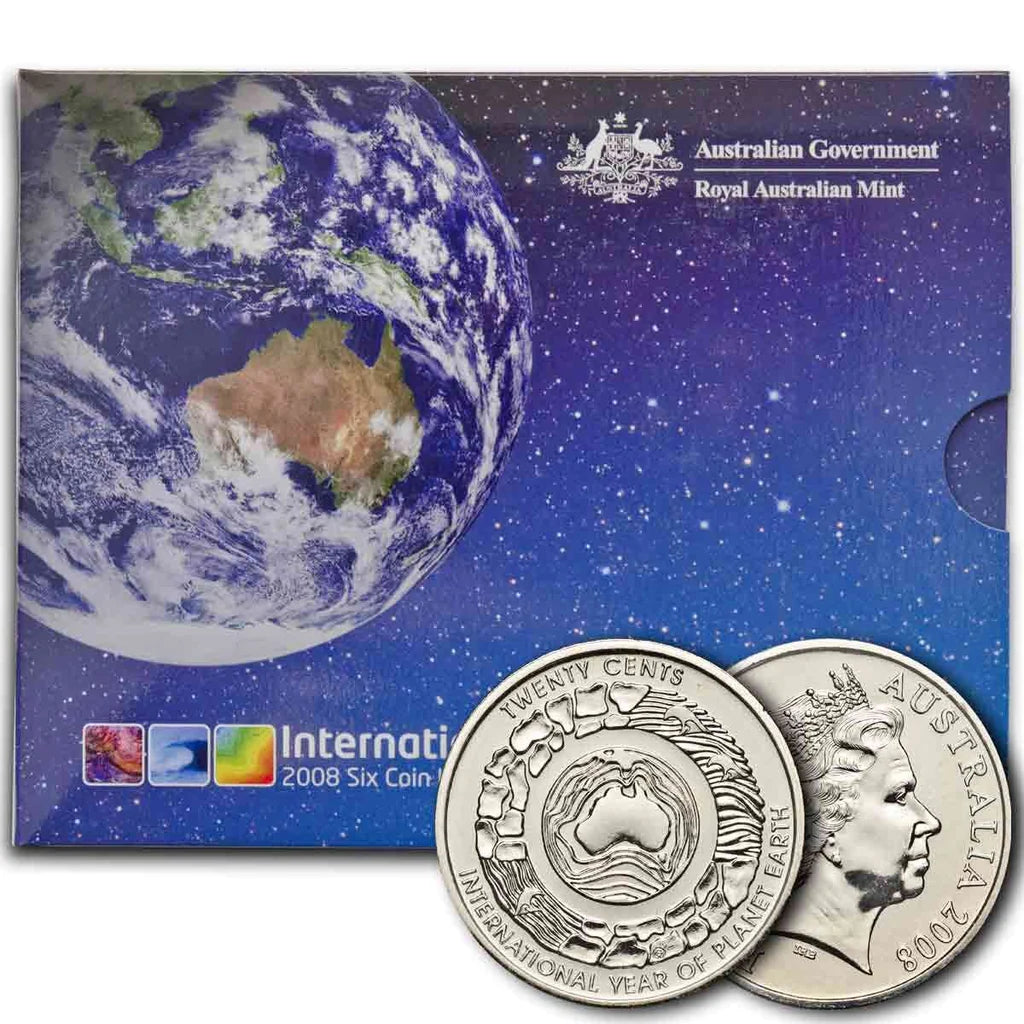 2008 Uncirculated Mint 6 Coin Set - International Year of Planet Earth