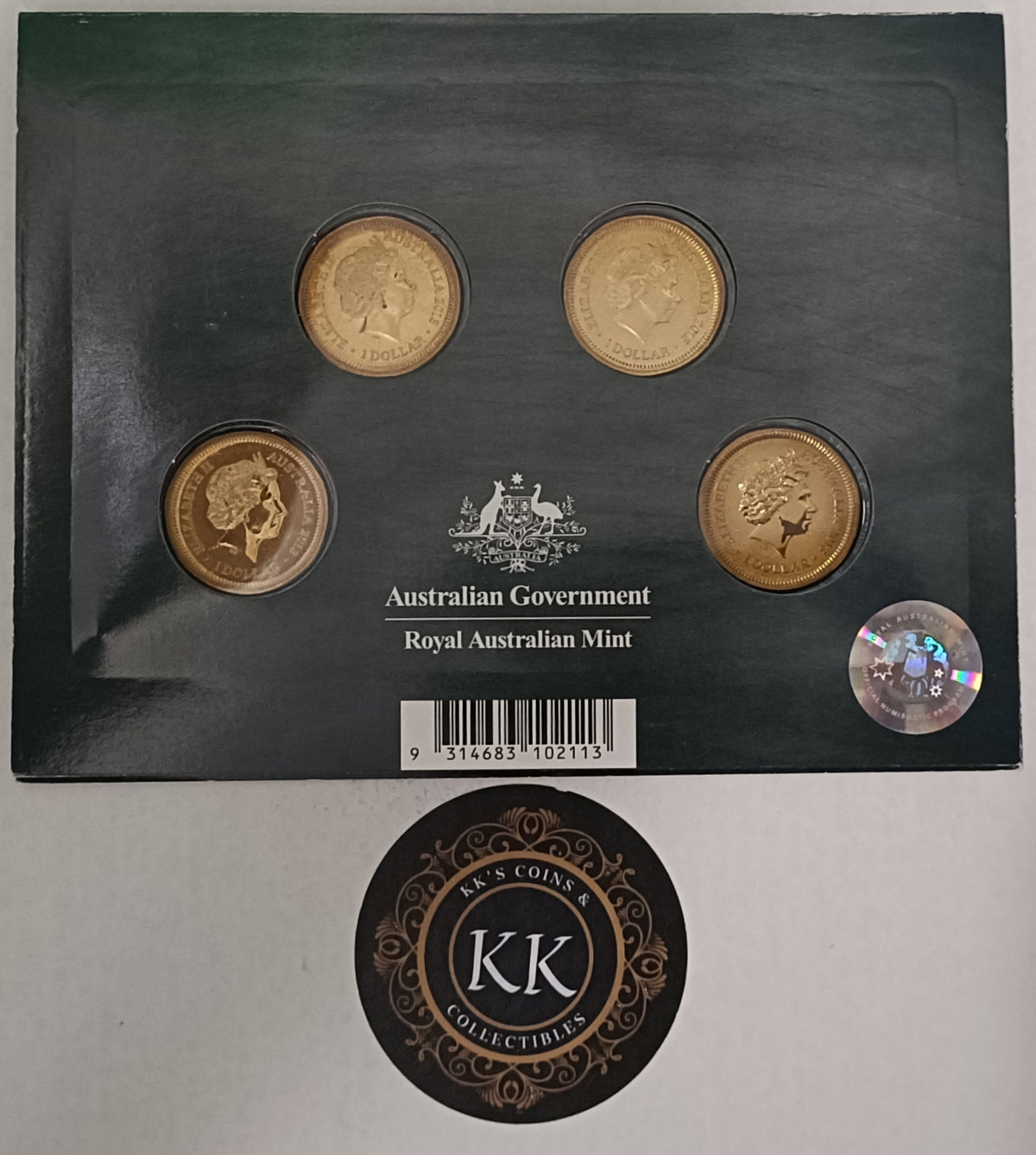 2013 Bicentenary of Holey Dollar & Dump 4x Coin Mintmark Set CBMS