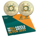 2025 $2 Wallabies & Wallaroos Two Coin Set