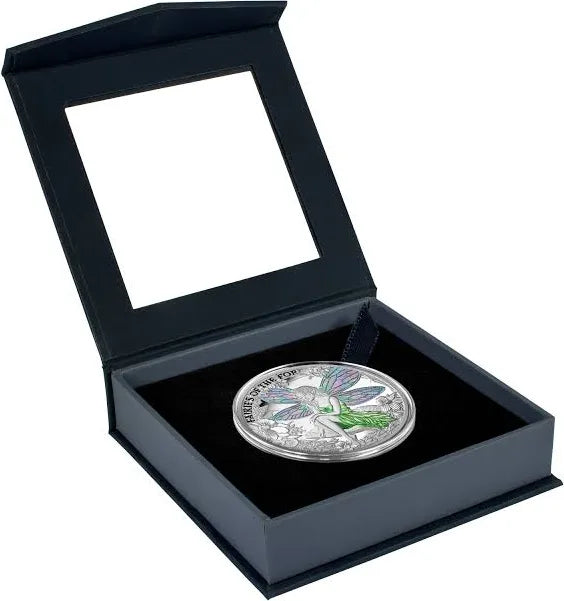 2026 Enchanted Fairies of Forest 1oz Silver Colour Coin
