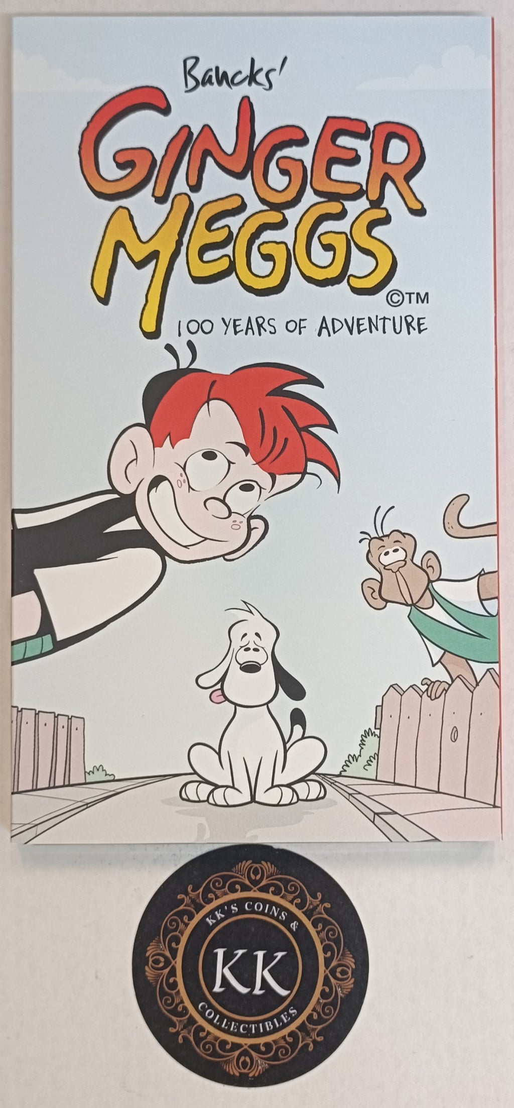 2021 $1 Centenary of Ginger Meggs Coloured Uncirculated Two-Coin Set