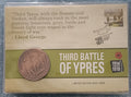 2017 Centenary of WWI Third Battle of Ypres Stamp and Medallion Cover