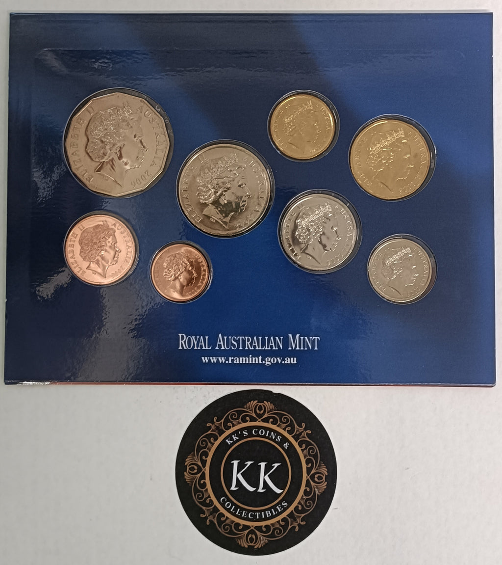 2006 Uncirculated Mint 8 Coin Set - 40 Years of Decimal Currency