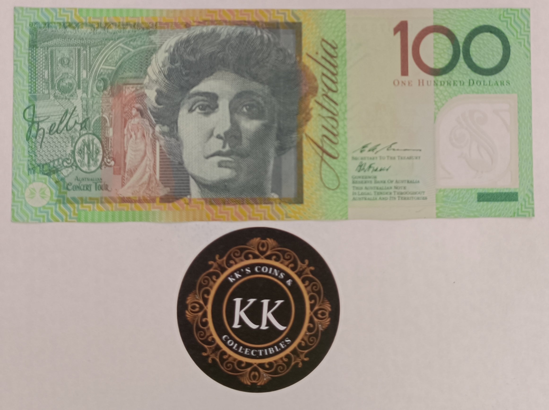 1996 Australia $100 Test Note AS96 676328