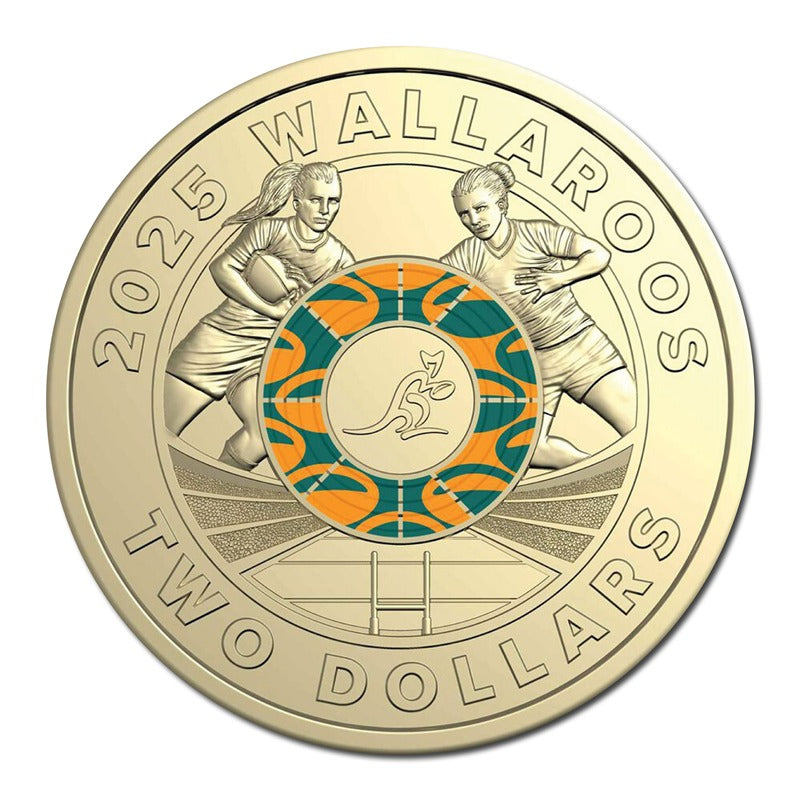 2025 $2 Wallabies & Wallaroos Two Coin Set