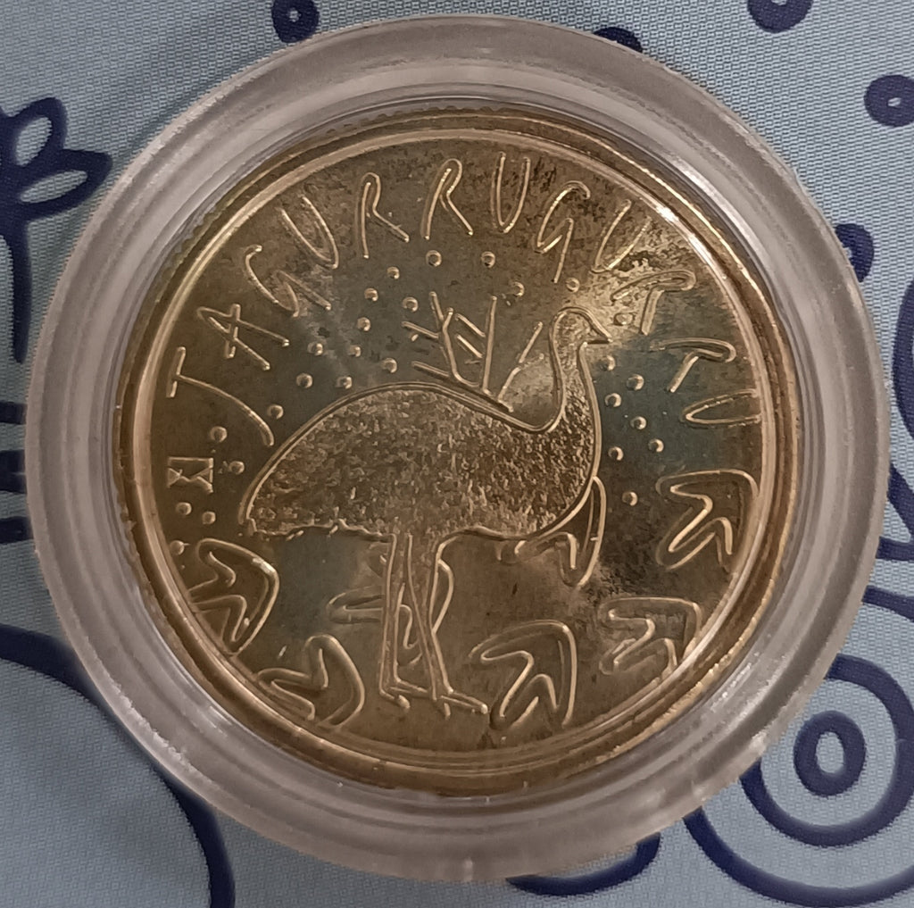 2026 Our Animals Our Country $1 Envelope Privy Mark Coin - Emu