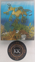 2009 50c Australian Sea Life The Reef - Leafy Sea Dragon - 1/2oz Silver Coloured Proof Coin