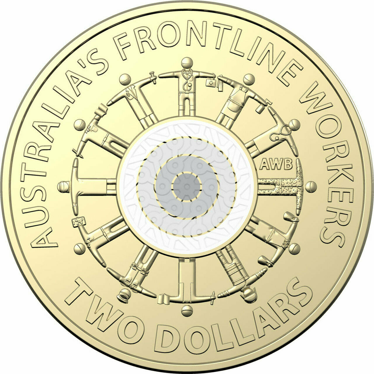 2022 $2 Frontline Workers - Royal Australian Mint Roll