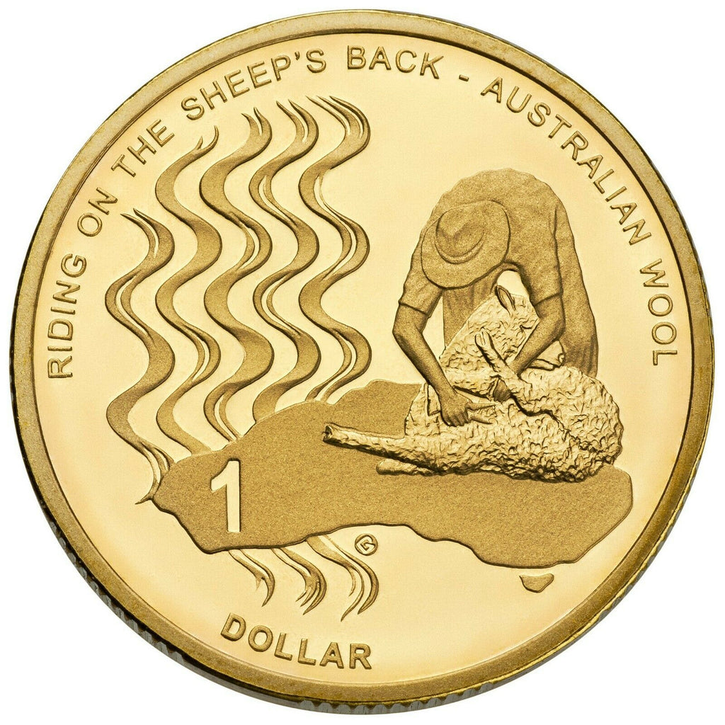 2011 Australian Wool Two Coin Proof Set