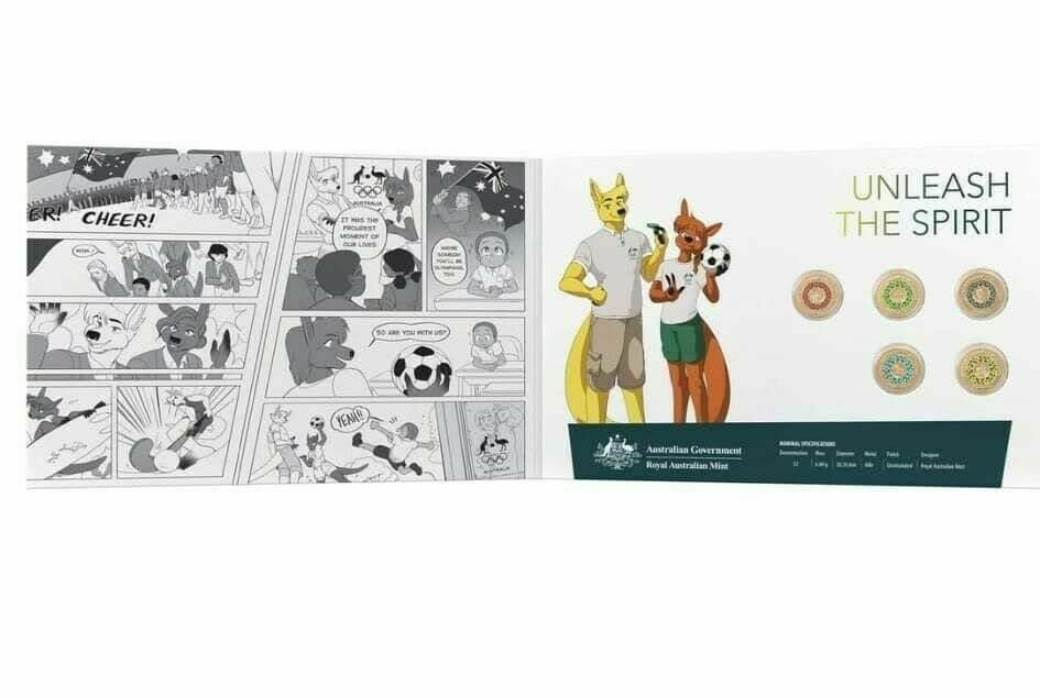 2020 Tokyo Olympics $2 Five Coin Collection
